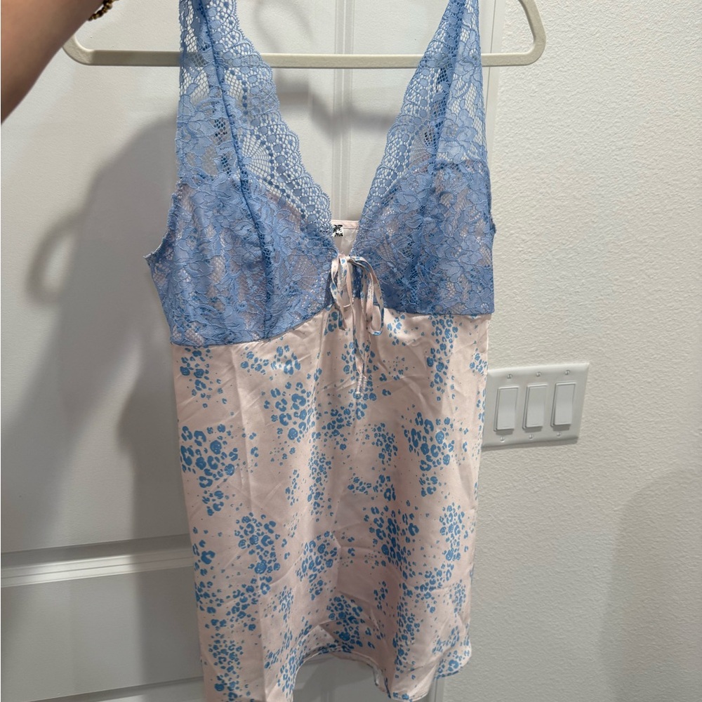 NWOT FREE PEOPLE ON MY OWN PRINTED MINI S